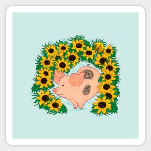 Sunflower Sticker